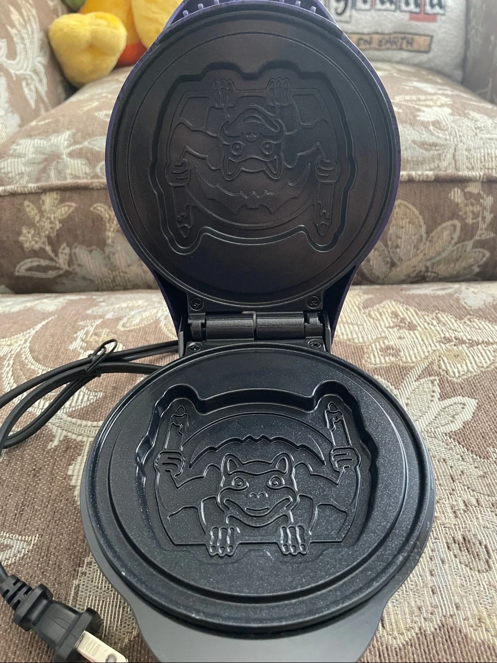 New Disney Haunted Mansion Gargoyle Mini Waffle Maker